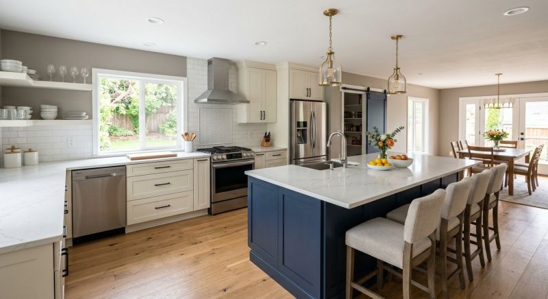 Cherry Cabinet Remodeling in Carmel, IN