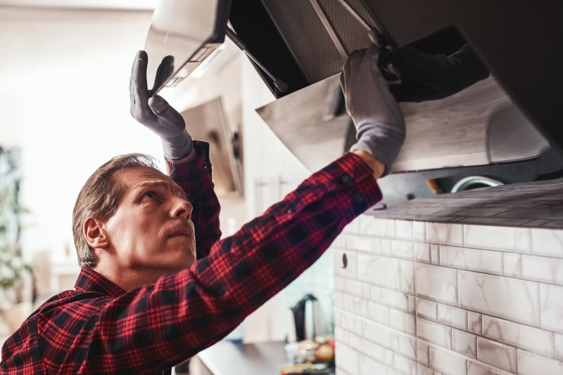 Damaged Kitchen Hood